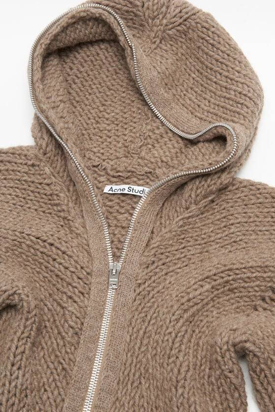 Acne Studios Hooded wool dress Laufsteg-Show Top Angebot