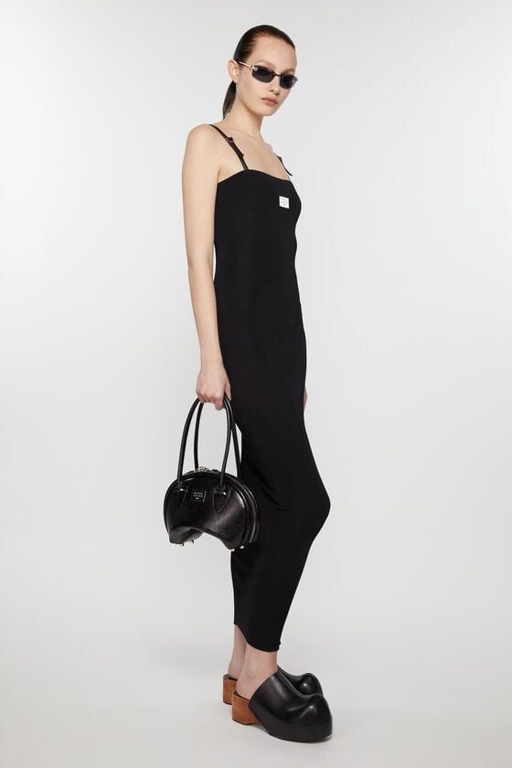 Acne Studios Trägerkleid mit Logo Online Outlet