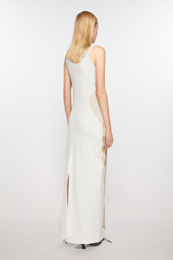 Acne Studios Bedrucktes langes Kleid Laufsteg-Show Zeitlich begrenztes Angebot