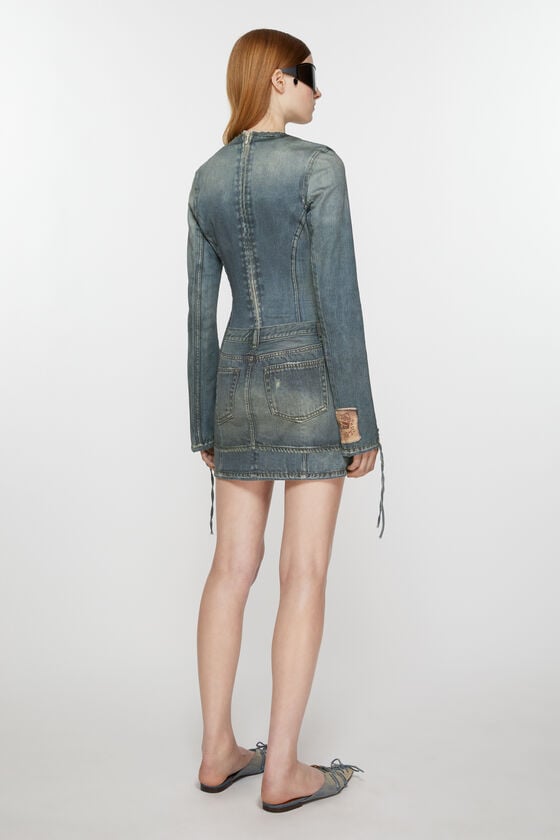 Acne Studios Bedrucktes Kleid Bestseller