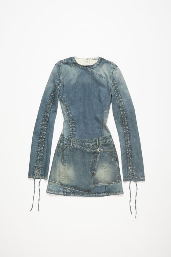 Acne Studios Bedrucktes Kleid Bestseller