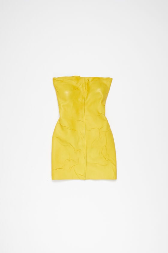 Acne Studios Bustierkleid aus Leder Laufsteg-Show Super Sparpreis
