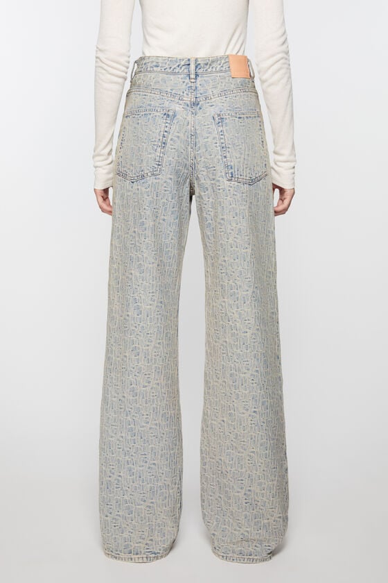 Acne Studios Jeans mit entspannter Passform – 2022-Monogramm Im Verkauf