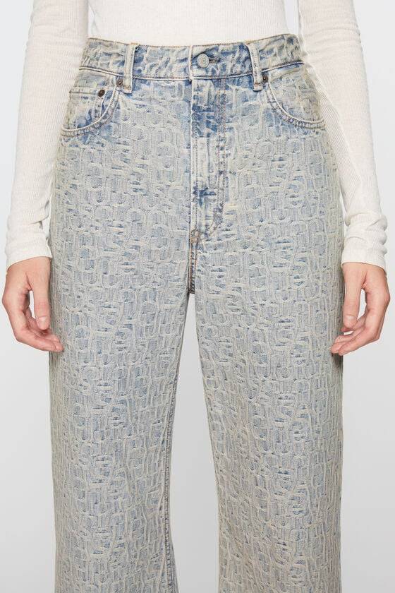 Acne Studios Jeans mit entspannter Passform – 2022-Monogramm Im Verkauf