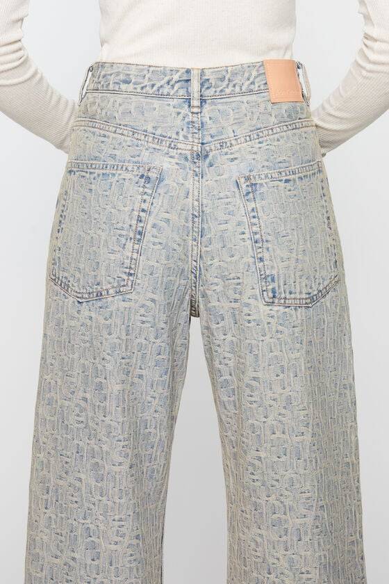 Acne Studios Jeans mit entspannter Passform – 2022-Monogramm Im Verkauf