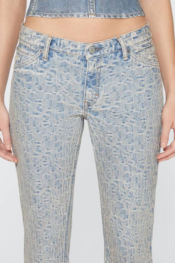 Acne Studios Slim-Fit-Jeans – 2005-Monogramm zollfrei