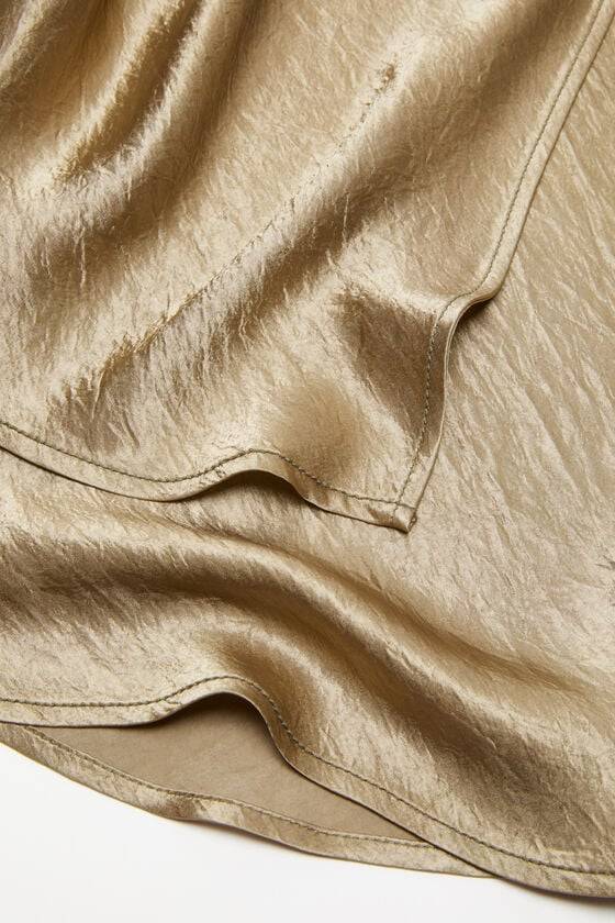 Acne Studios Wickelrock aus Satin Flash Sale