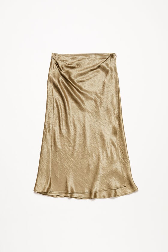 Acne Studios Wickelrock aus Satin Flash Sale