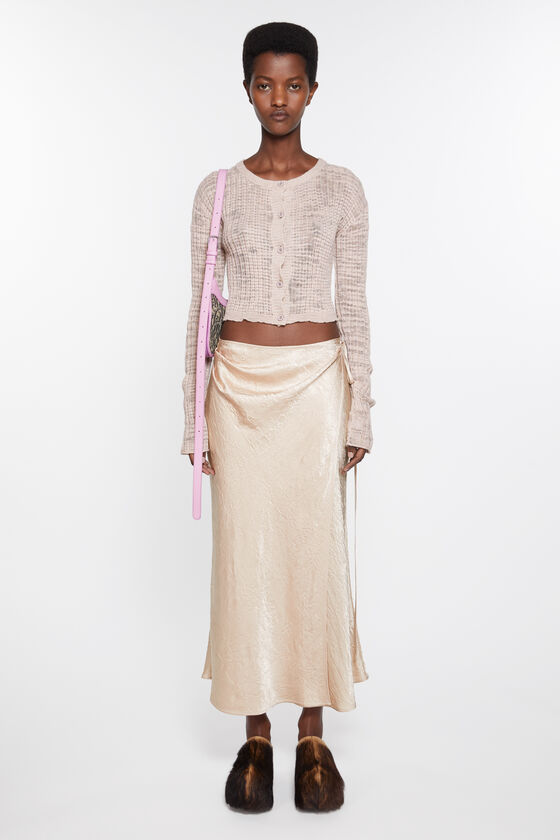 Acne Studios Wickelrock aus Satin