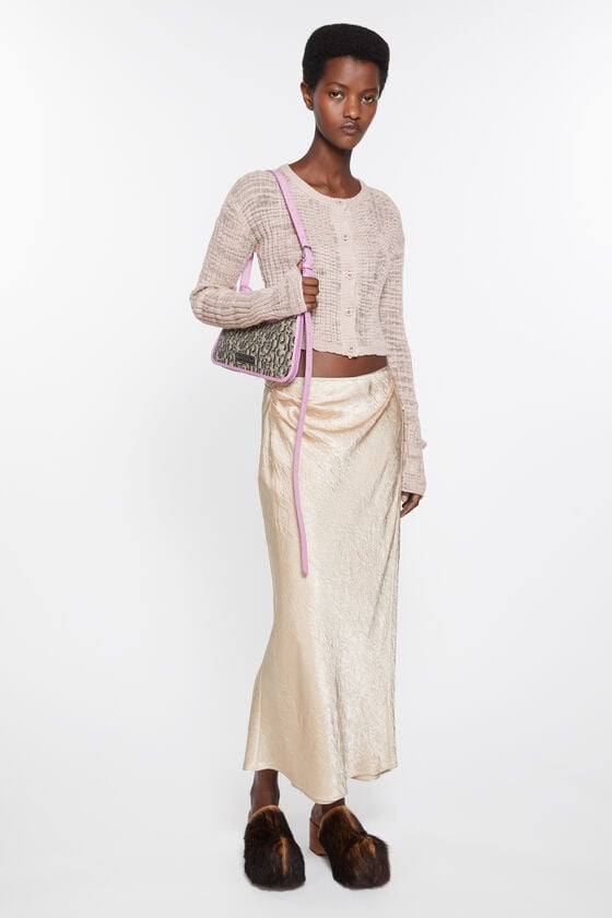 Acne Studios Wickelrock aus Satin Online Shopping