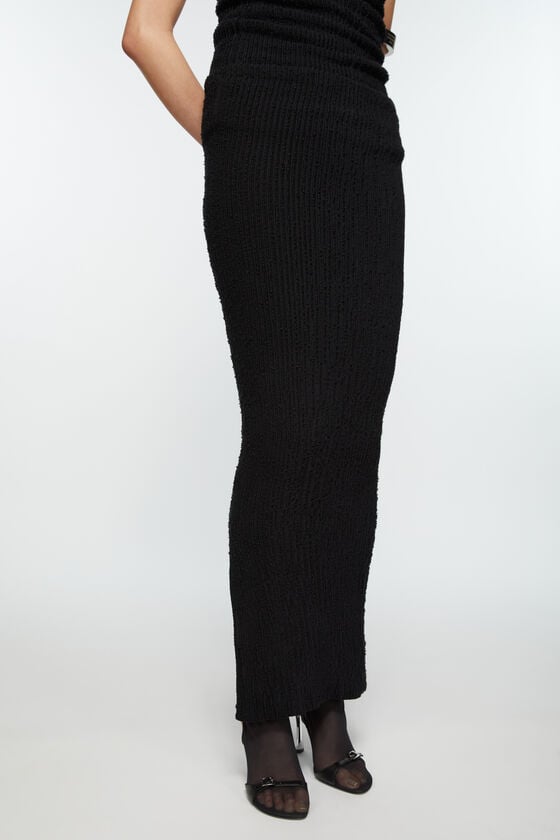 Acne Studios Rib skirt Laufsteg-Show Preisnachlass