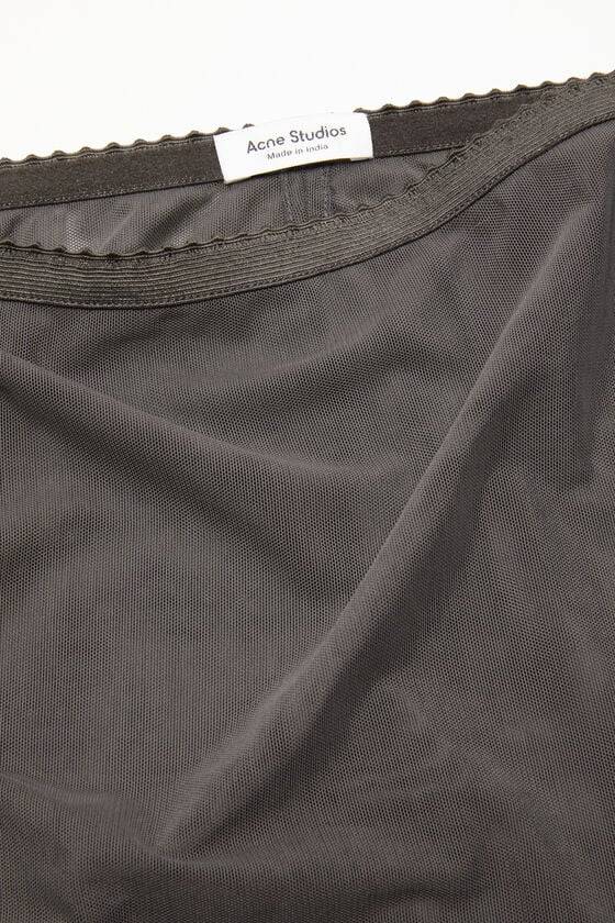Acne Studios Mesh-Rock Laufsteg-Show Heißer Verkauf