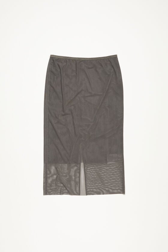 Acne Studios Mesh-Rock Laufsteg-Show Heißer Verkauf