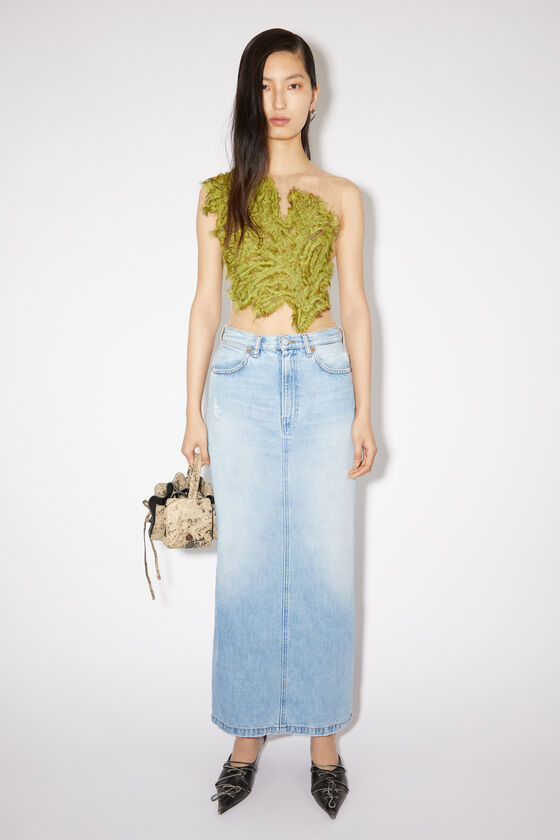Acne Studios Mittellanger Jeansrock