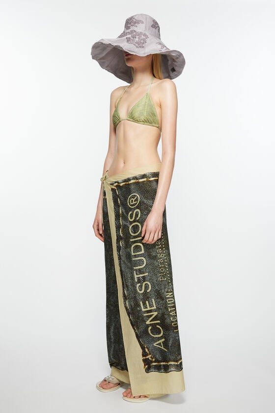 Acne Studios Bedruckte zweiteilige Badebekleidung Neuheiten