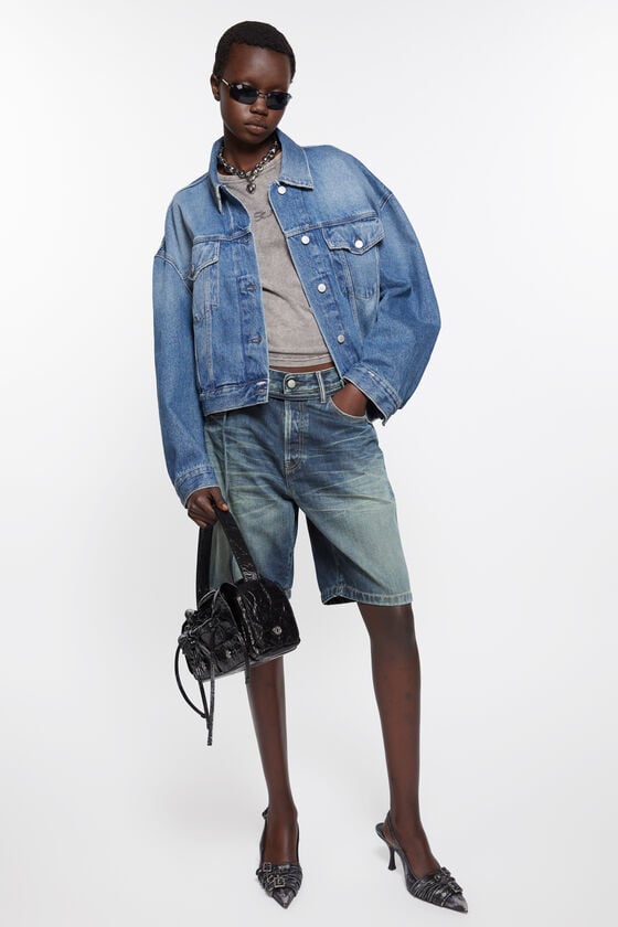 Acne Studios Denim-Shorts mit lockerer Passform Bestseller
