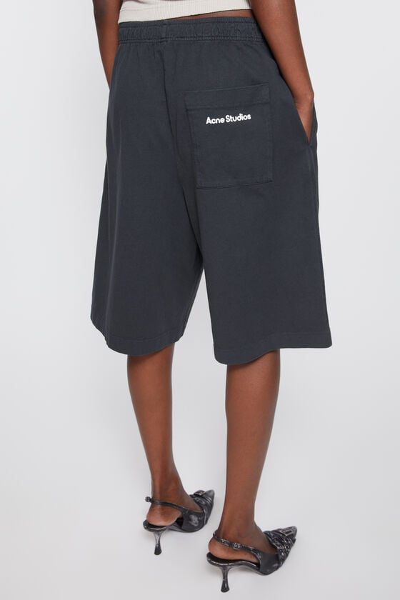 Acne Studios Jerseyshorts mit Logo-Stempel Tägliche Deals