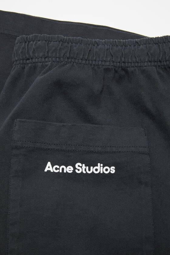Acne Studios Jerseyshorts mit Logo-Stempel Tägliche Deals
