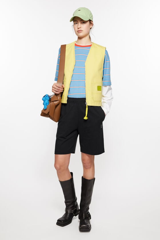 Acne Studios Bedruckte Sweat-Shorts Unisex Sonderangebote