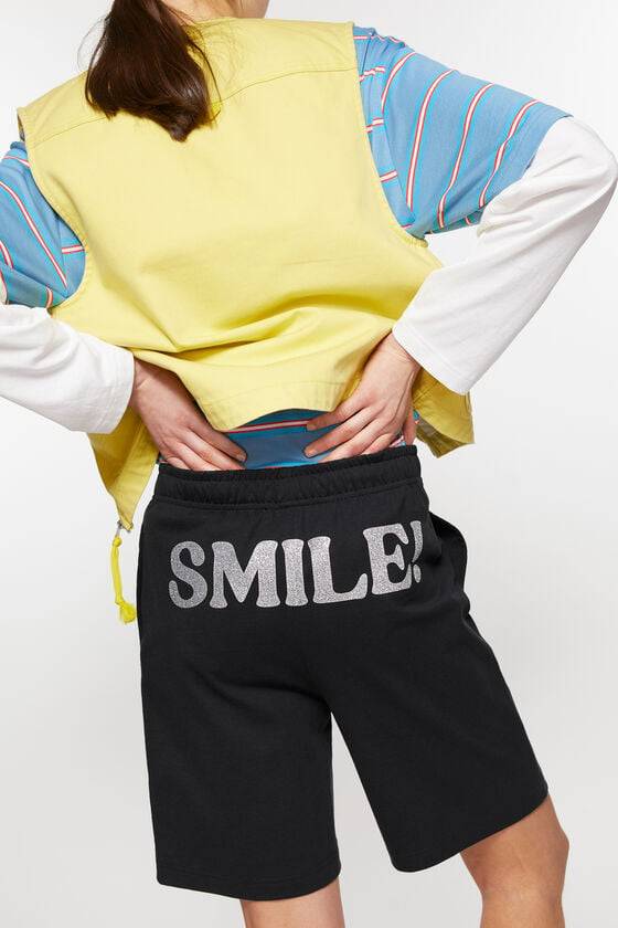Acne Studios Bedruckte Sweat-Shorts Unisex Sonderangebote