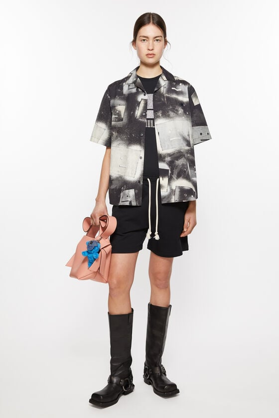 Acne Studios Fleece-Shorts Unisex VIP-Rabatte