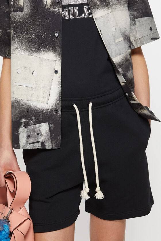 Acne Studios Fleece-Shorts Unisex VIP-Rabatte