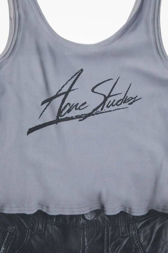 Acne Studios Bedruckter Badeanzug Kostenlose Rückgabe
