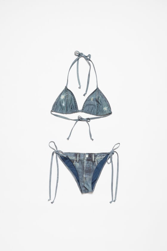 Acne Studios Bedrucktes Bikini-Set Begrenzte Freigabe