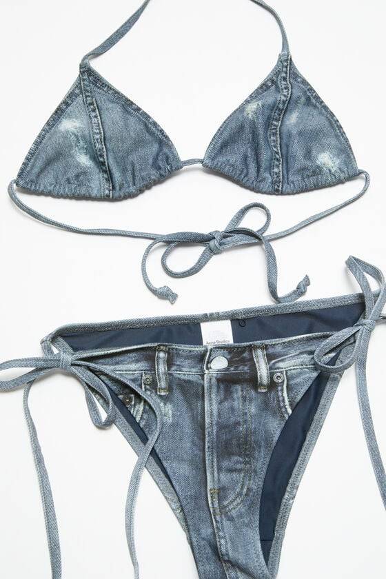 Acne Studios Bedrucktes Bikini-Set Begrenzte Freigabe