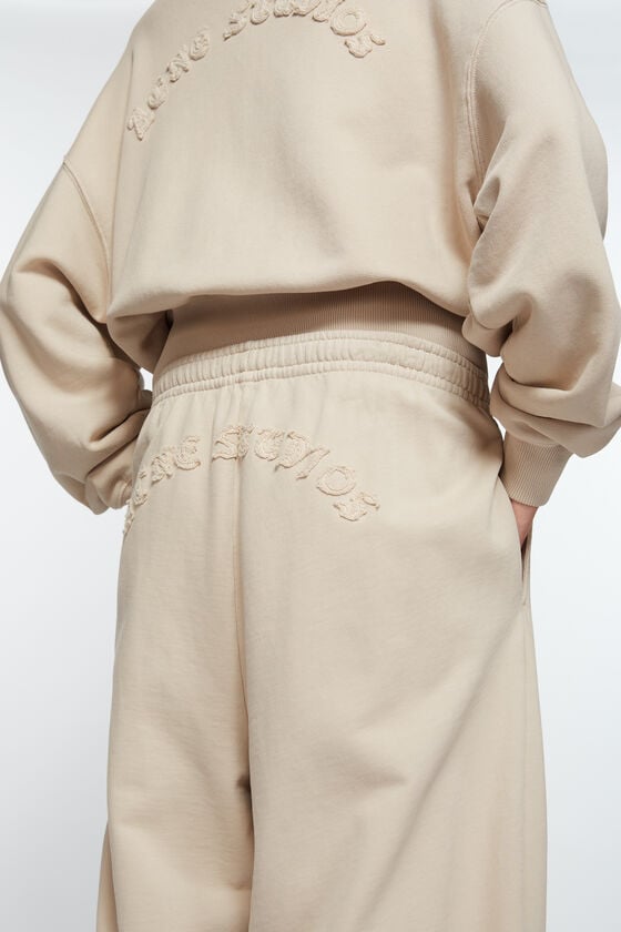 Acne Studios Sweatpants mit Logo Neueste Stile
