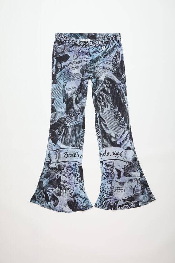 Acne Studios Bedruckte Hose Bis zu 50% Rabatt