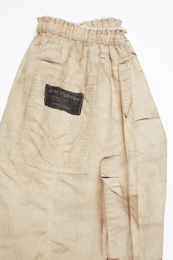 Acne Studios Bedruckte Hose mit entspannter Passform Bis zu 60% Rabatt