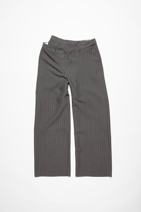 Acne Studios Dekonstruierte Nadelstreifenhose Nur für heute