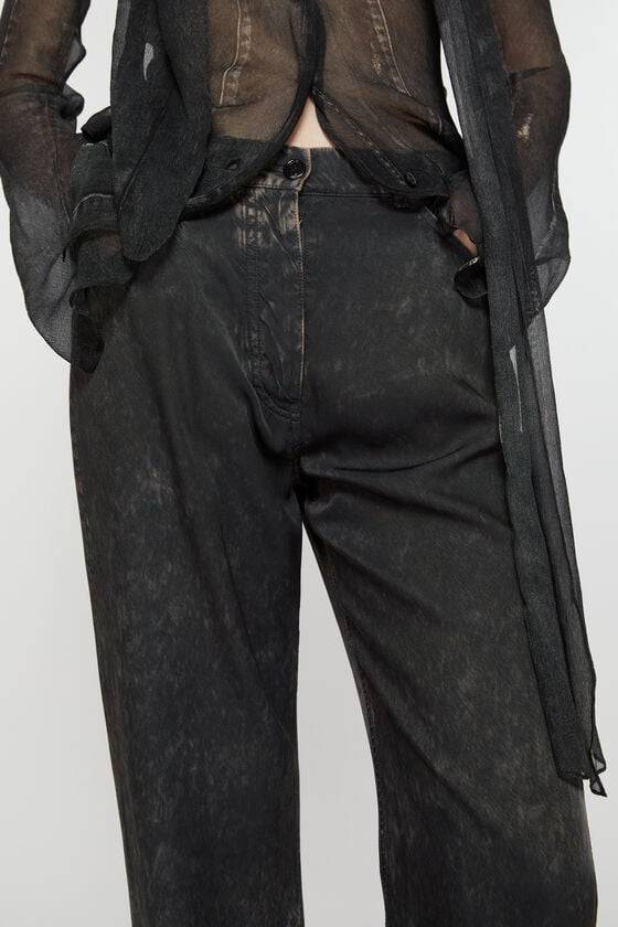 Acne Studios Bedruckte Hose Vierteljährliche Förderung
