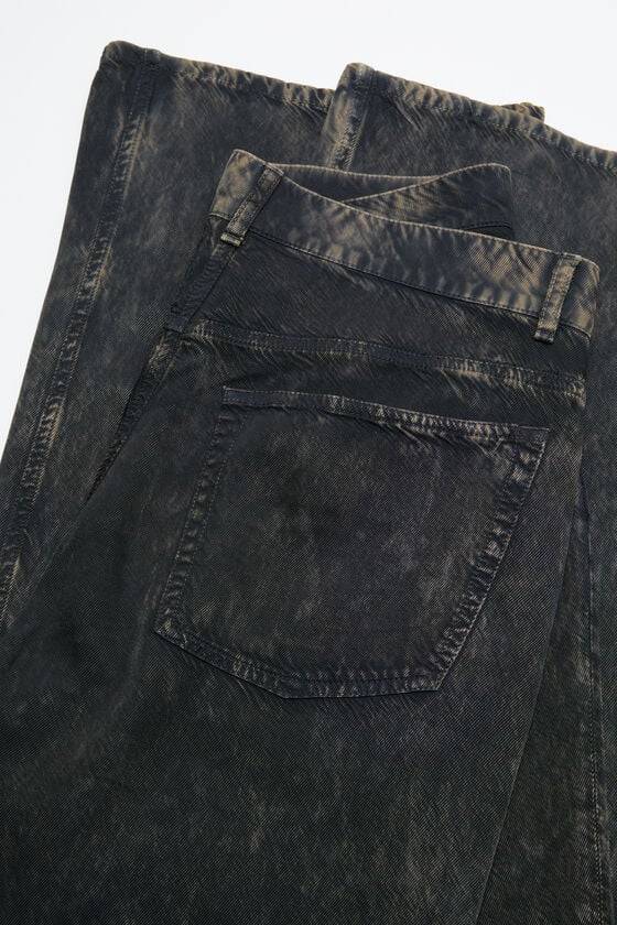 Acne Studios Bedruckte Hose Vierteljährliche Förderung