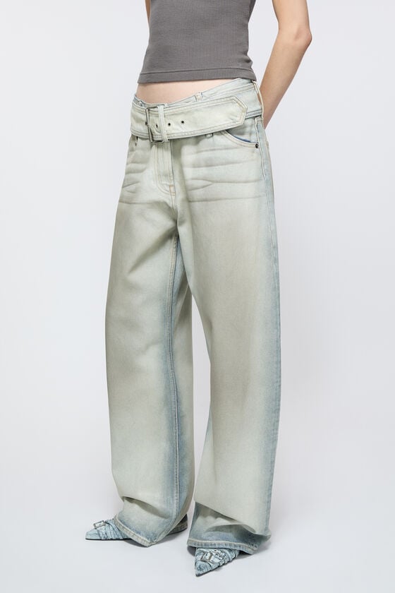 Acne Studios Coated denim trousers Nur noch ein Tag übrig