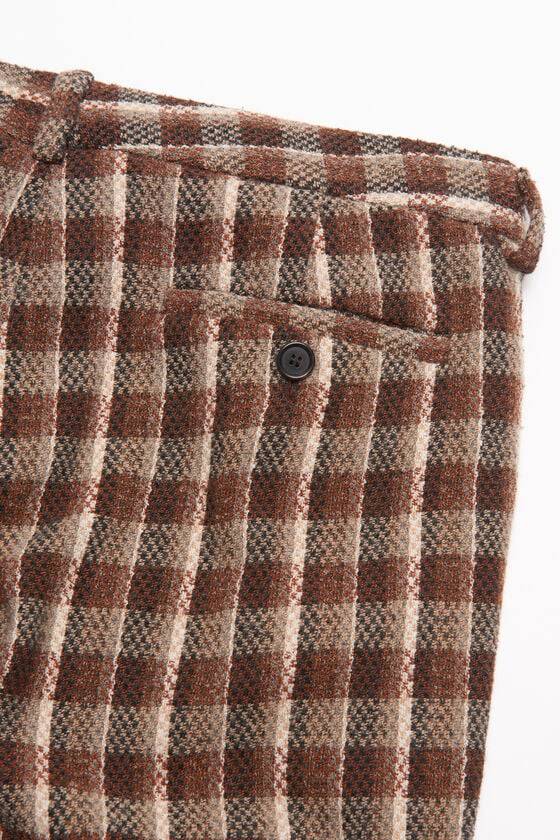 Acne Studios Check tailored trousers Laufsteg-Show Super Rabatt