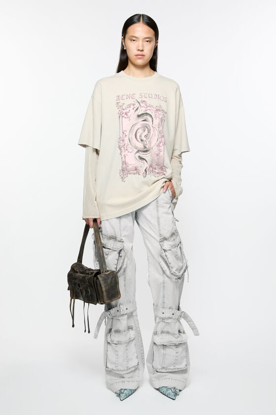 Acne Studios Chino-Twill-HoseCargo-Twillhose Clearance-Verkauf