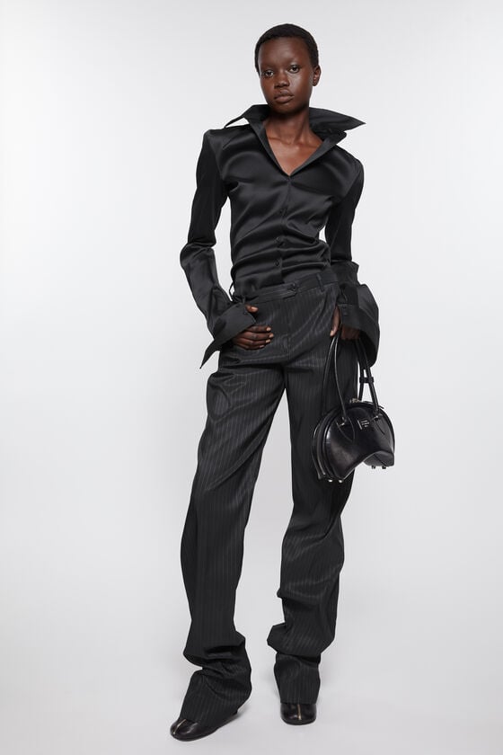 Acne Studios Pinstripe tailored trousers Laufsteg-Show Begrenzt auf 3 Tage