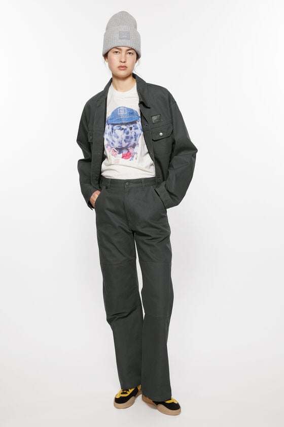Acne Studios Canvas-Hose mit Patch-Konstruktion Unisex Speichern exportieren