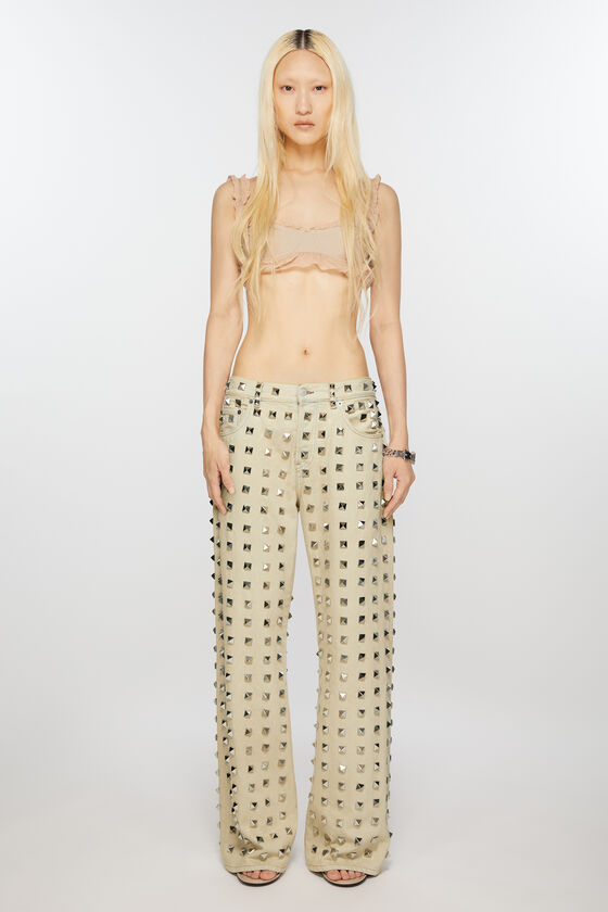 Acne Studios Jeans mit Nieten - Lockere Passform Laufsteg-Show Angebote