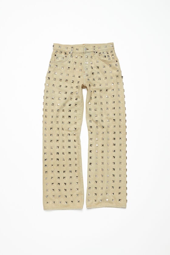 Acne Studios Jeans mit Nieten - Lockere Passform Laufsteg-Show Angebote