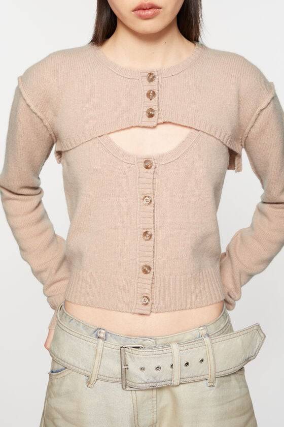 Acne Studios Gestrickter Cardigan Kostenloser Versand