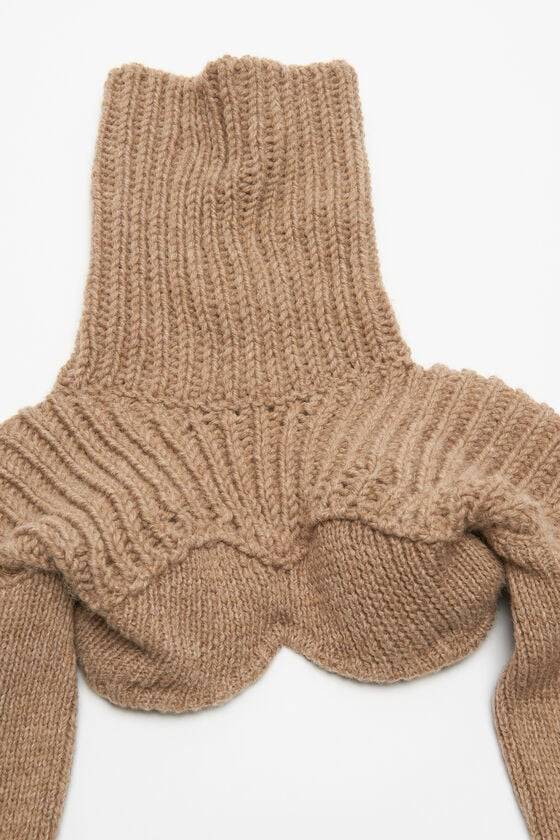 Acne Studios Cropped high neck knit Laufsteg-Show Preisnachlass