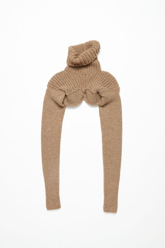 Acne Studios Cropped high neck knit Laufsteg-Show Preisnachlass