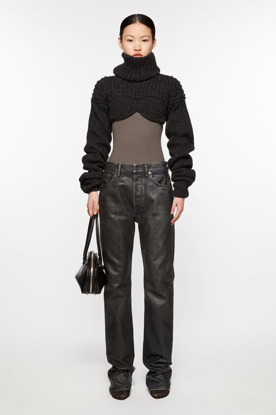 Acne Studios Cropped high neck knit Laufsteg-Show Weihnachtsangebot