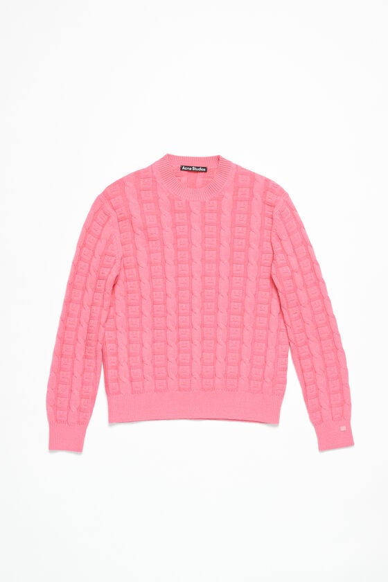 Acne Studios Zopfstrickpullover Unisex Jubiläumsangebot