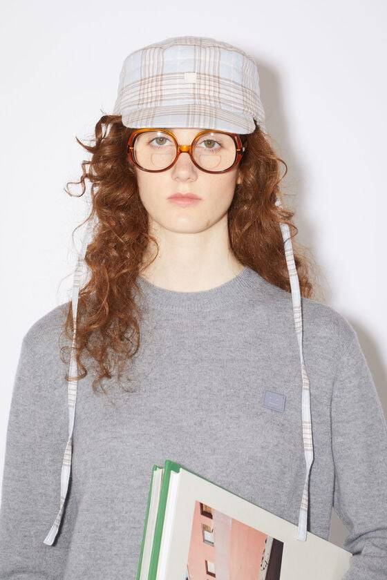 Acne Studios Wollpullover mit Rundhalsausschnitt Unisex Tiefpreis
