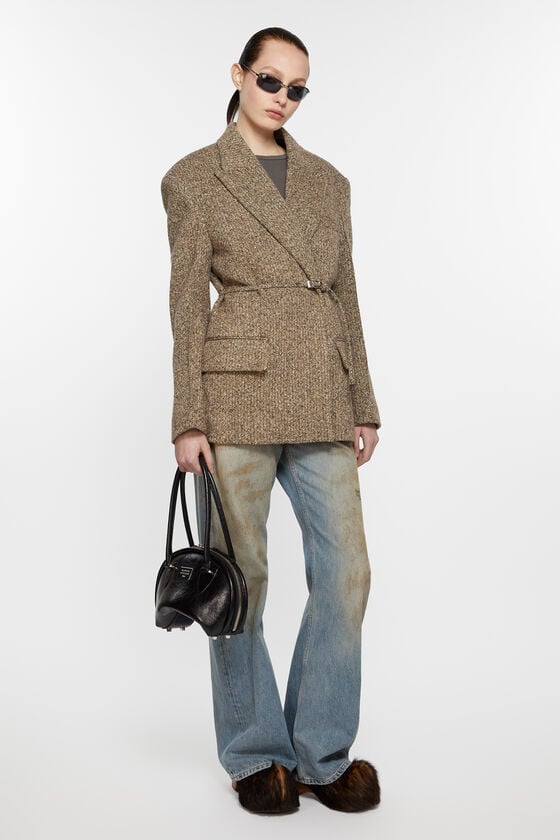 Acne Studios Einreihige Anzugjacke Letzte 3 Tage