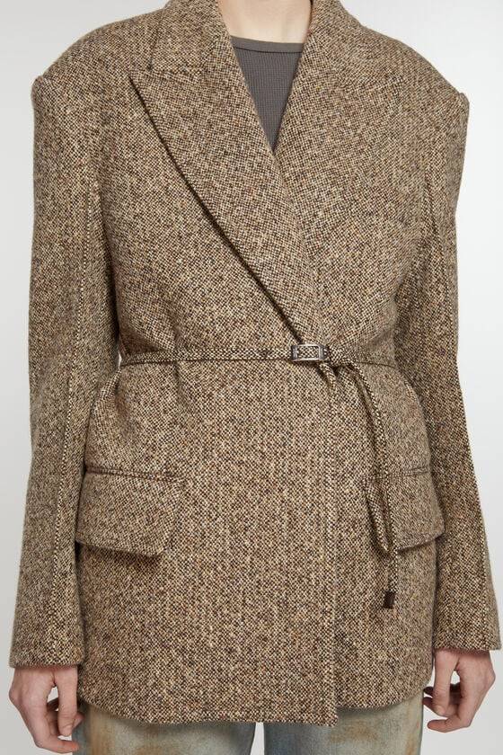 Acne Studios Einreihige Anzugjacke Letzte 3 Tage